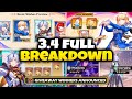 NEW UPDATE! EVERYTHING IN PATCH 3.4 FULLY LEAKED | Banners, Pulls, Free 5-star - Honkai: Star Rail