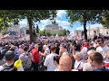Crowds gather join Tommy Robinson march in London