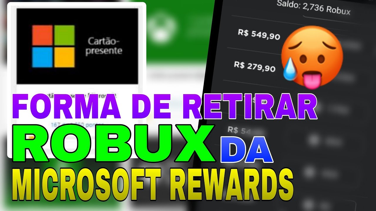 RESGATANDO + 100 ROBUX TOTALMENTE GRÁTIS - VC PODE RESGATAR ATÉ 1.000 ROBUX  - #Microsoft Rewards 