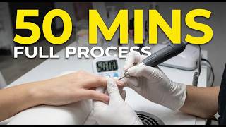 Celebrity 50 Min Full Russian Manicure Cuticle Tutorial & Structured Gel Reinforcement Wealth