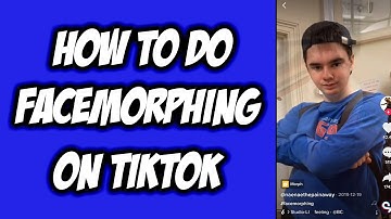 How To Do The TikTok FaceMorphing Effect EASY! 🎥| Morph Your Face on TikTok | TikTok Tutorials!