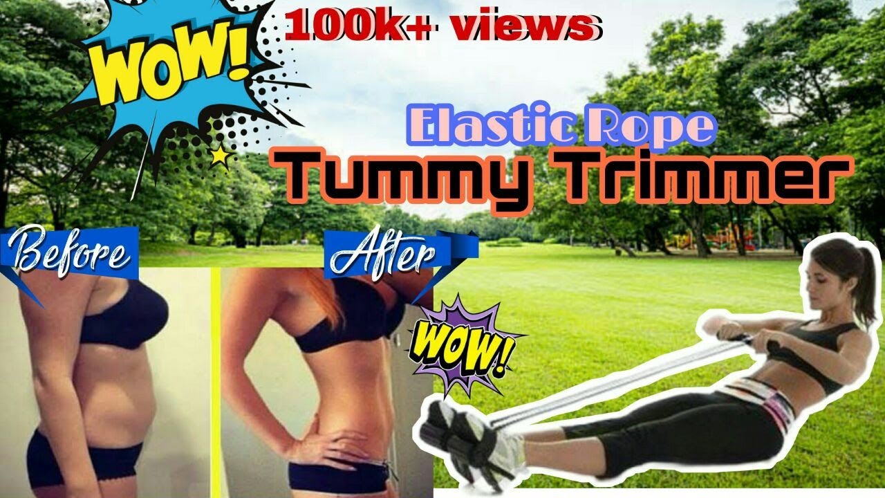 HOW TO TRIM BELLY FATS USING TUMMY TRIMMER YouTube