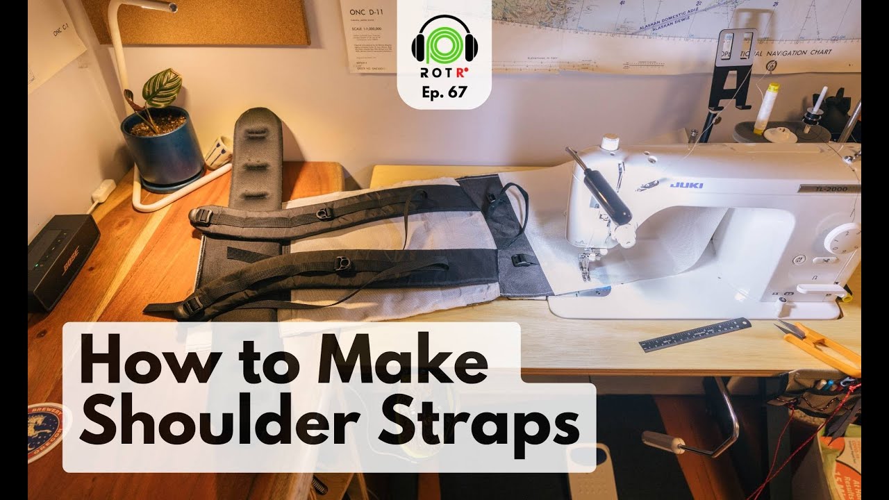 Making Padded Backpack Straps with Binding for the Trailblazer Backpack 