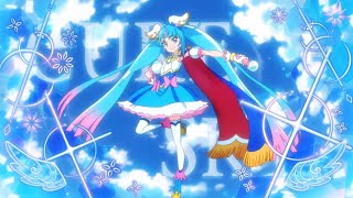 [1080p] Hirogaru Change! (Cure Sky Transformation)