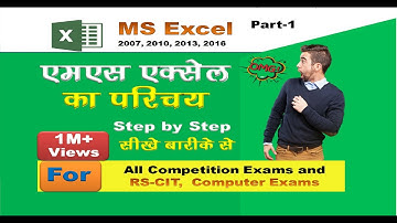Basic Introduction of  Microsoft Excel | MS Excel Kya hota hai |  | What is the MS Excel |