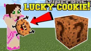 Minecraft: COOKIE LUCKY BLOCK!!! (INSANE COOKIES, ANIMATED BLOCKS, & MORE!) Mod Showcase