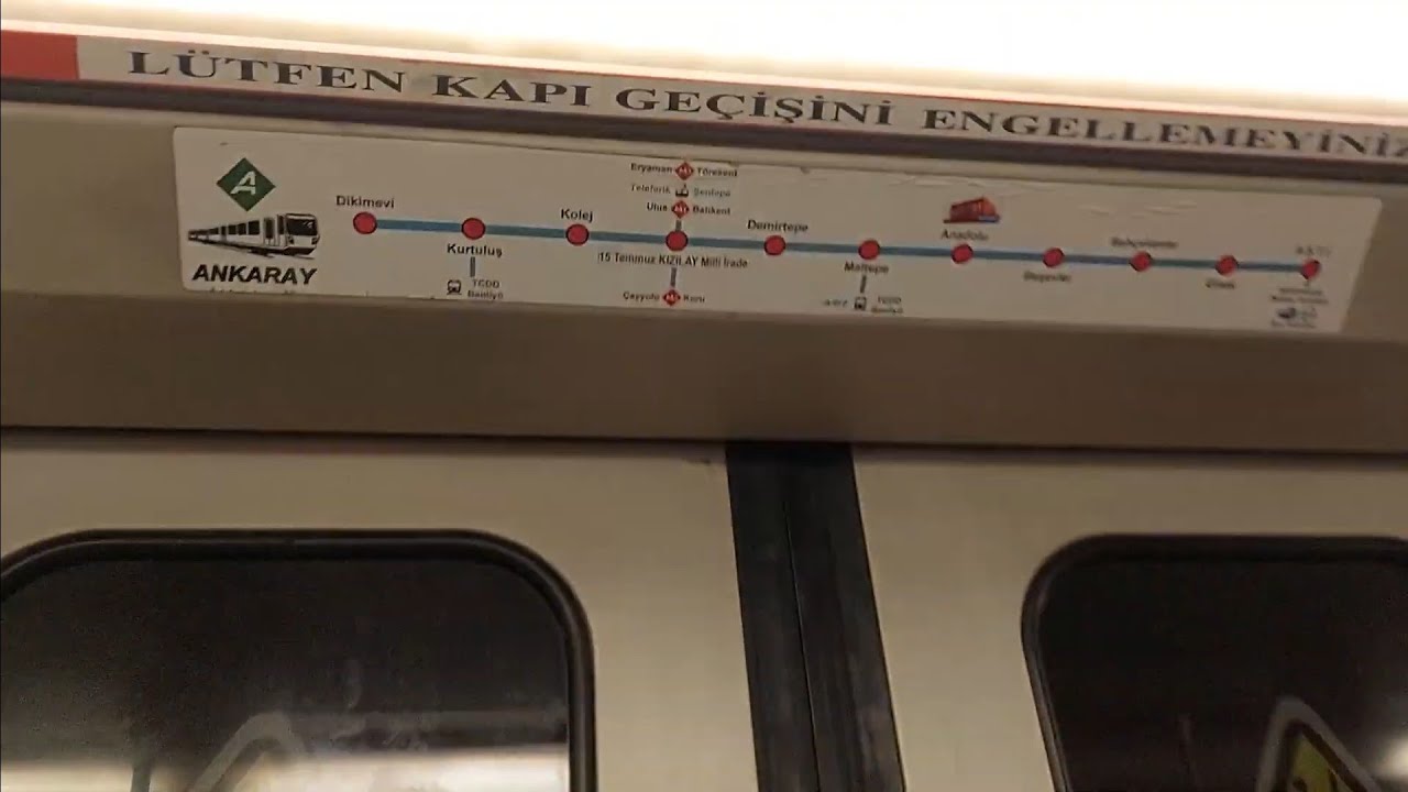 Ankara'da Mamak-Aşti arasında seyehat