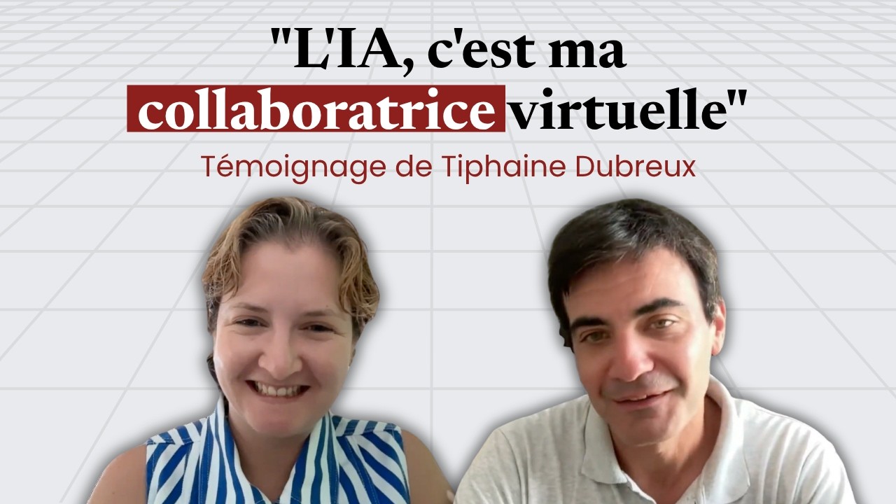 Tiphaine Dubreux en visioconférence avec Benjamin Allouch