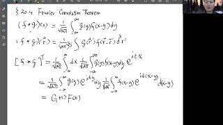 Arfken 7th Edition Section 20.4 Fourier Convolution Theorem