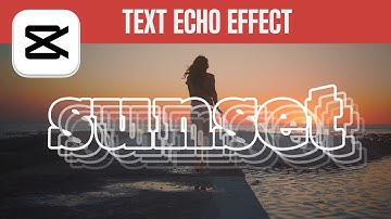 CapCut PC Tutorial: Creating a Text Echo Effect | Step-by-Step Guide