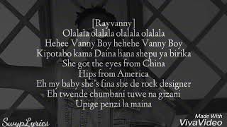 Rayvanny ft maphorisa makulusa lyrics