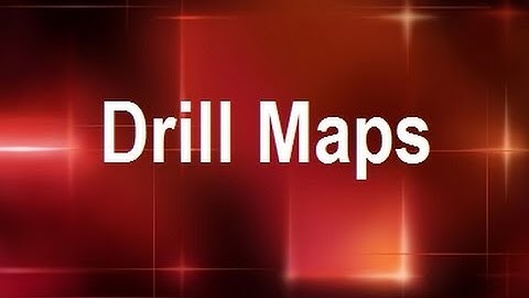 MicroStrategy - Drill Maps - Online Training Video by MicroRooster