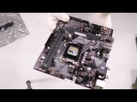 Unboxing Asus PRIME H310M-K s1151 H310 uATX  hands on review