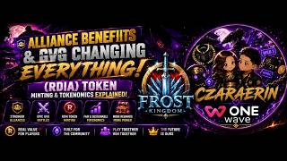 Alliance Benefits and GVG Changing Everything! (RDIA) Token Minting & Tokenomics Explained!