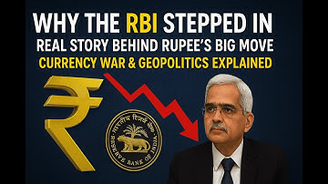 Why the RBI Stepped In: Real Story Behind Rupee’s Big Move | Currency War & Geopolitics Explained