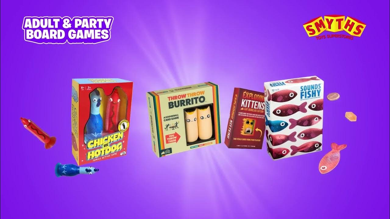 Adult & Party Board Games at Smyths Toys YouTube