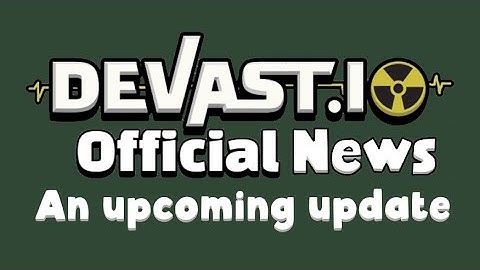 Good News | Devast.io