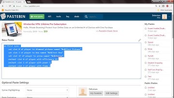 Skript Tutorial #2 - Items On First Join - Command as well!