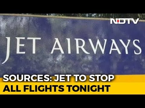 Jet To Suspend All Flights Tonight, Fails To Get Emergency Funds: Reports
