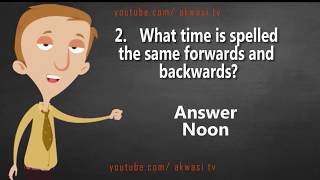 Lets Read Riddle, 10 Simple Trycky Riddle Thaat Will Open Your Brain