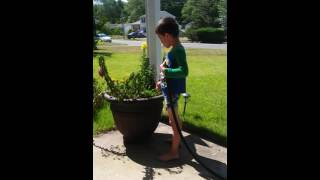 Water Hose Fun Part 2