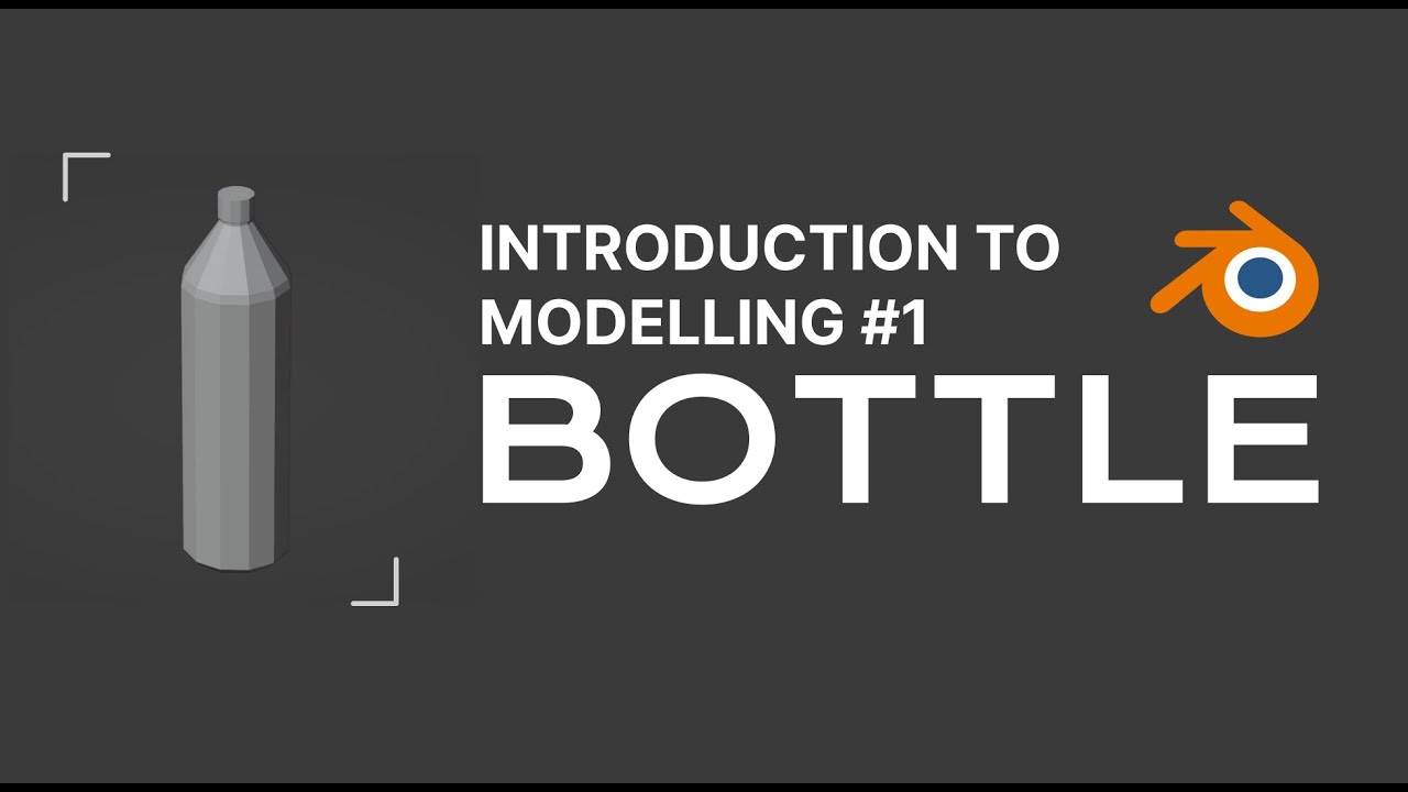 Introduction to Blender Modeling #1: Bottle - YouTube