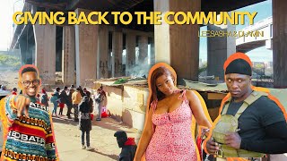 They Didn’t Expect This — Giving back to the Community! Lee,Sasha,Dlamini and Chris