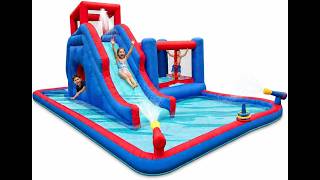 Review: Sunny & Fun 2-in-1 Bounce & Blast Water Slide Park – Is It Worth It for Backyard Fun?