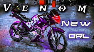 YBR NEW DRL | Purple neon light for Venom 💜