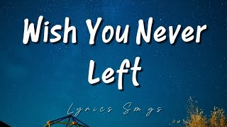 Wish You Never Left | Justin Bieber Style Sad Pop R&B Ballad | Emotional Heartbreak Song