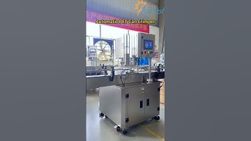 Automatic servo easy open lid crimping machine, automatic plastic jar seaming machine factory