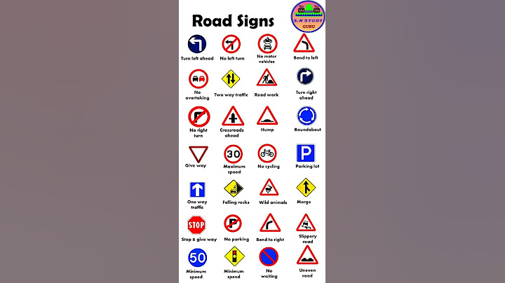 Road signs || Traffic symbol || Road symbols #shorts