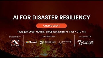 AI for Disaster Resiliency