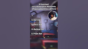 Thumbnail of 5 FUNNIEST CORYXKHENSHIN MOMENTS (POPPY PLAYTIME EDITION) #poppychapter2 #coryxkenshin #poppyplaytim