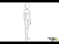 How to Draw Anime Body (Ver 2) - DrawingNow