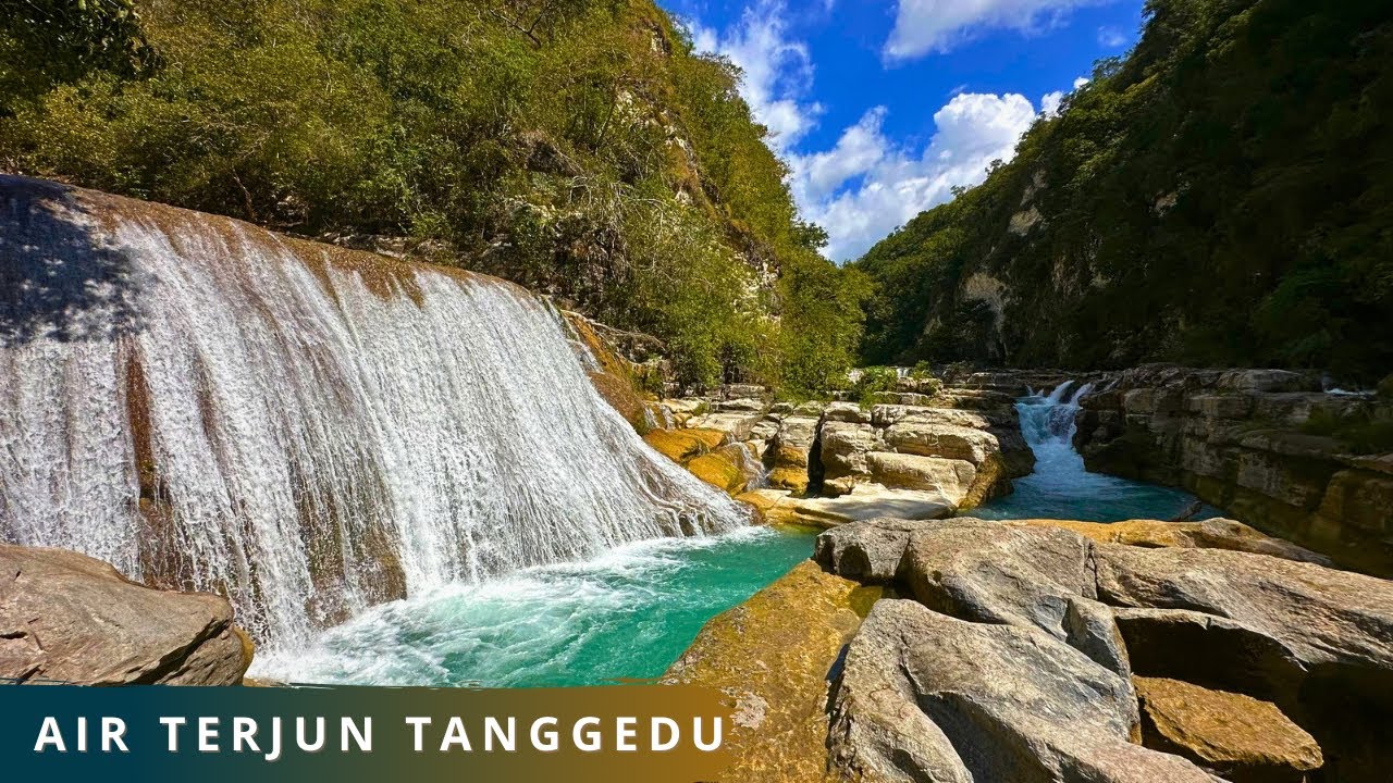 AIR TERJUN TANGGEDU SUMBA TIMUR NTT || Oase Di Tengah Savana Sumba Yang Mirip Grand Canyon