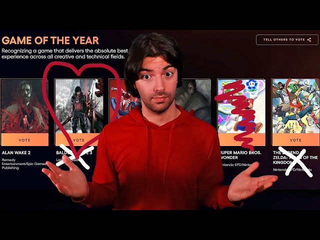 My Unbiased Votes For Game Of The Year 2023 