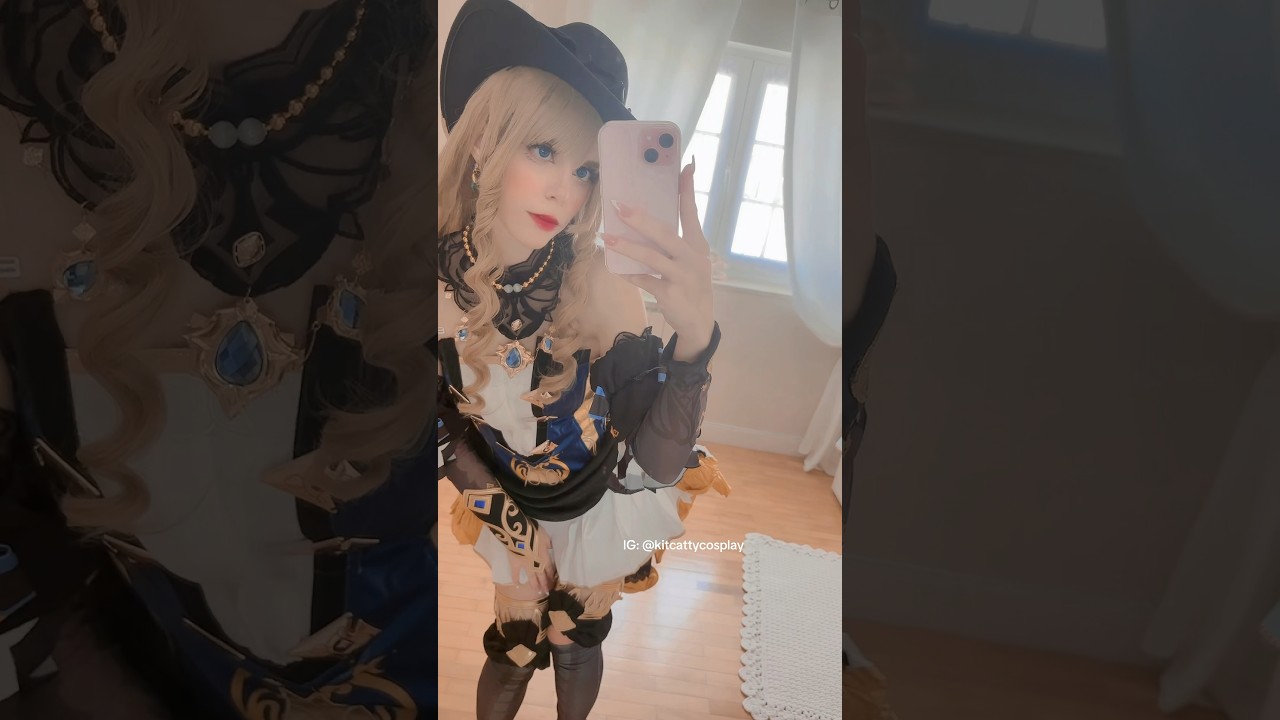 New cos ❤️❤️ #genshinimpact #cosplay #navia #genshin #genshinshorts #shorts #trending #cosplayer