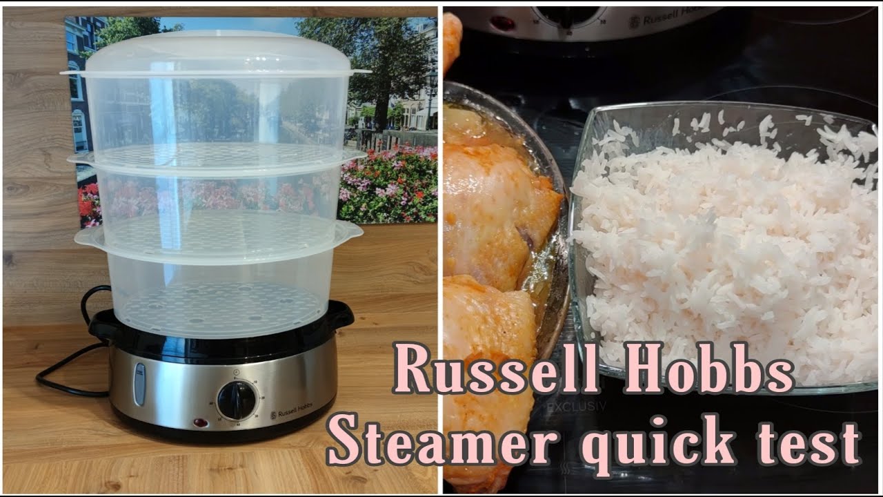 Steam Rice perfectly in Tefal Food Steamer, soft fresh, No burnt layer - No  over cooking #steamfood 