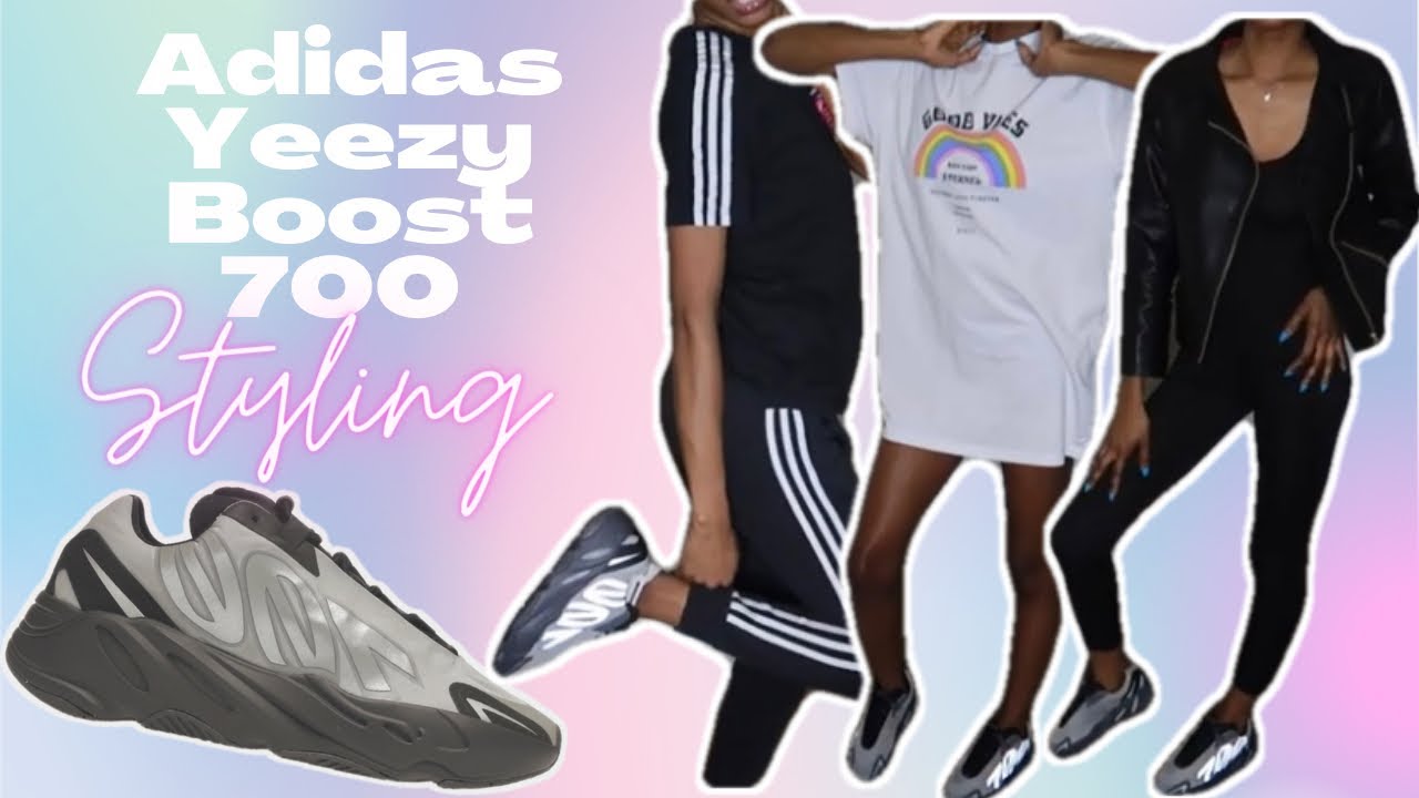 Adidas Yeezy Boost 700 MNVN Metallic Styling Outfit Ideas | Wardrobe ...