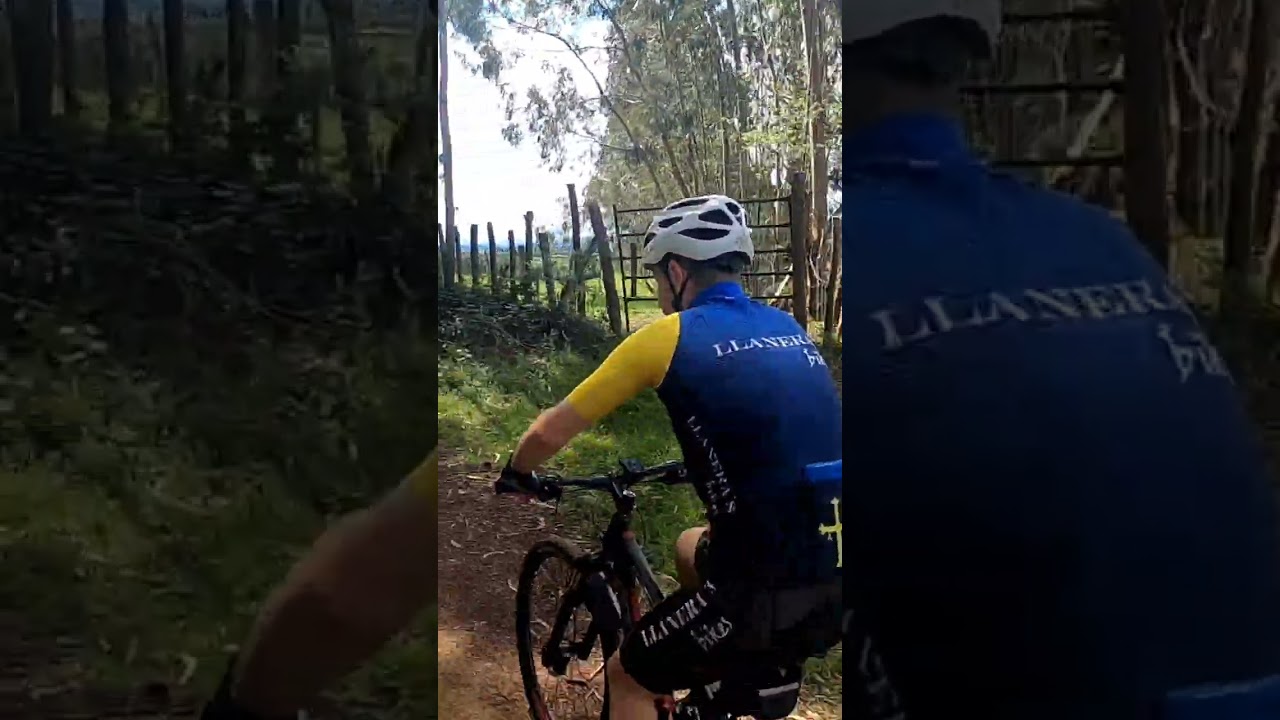 Paseo con la bici de montaña por La Belga, Siero #asturias #SHORTS