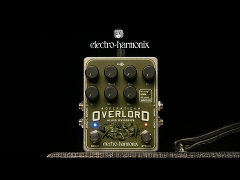 electro-harmonix-operation-overlord-allied-overdrive-|-gear4music-demo