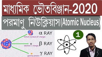 দশম শ্রেনির পরমাণু নিউক্লিয়াস পর্ব ১ || class 10 atomic nucleus part 1 ||class 10 physical science