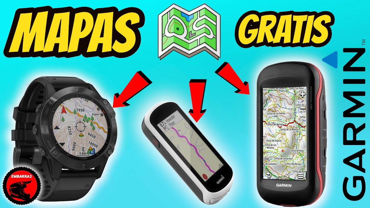 Mapas gratis en GARMIN. Descargar e instalar : Edge, Fenix, Montana, Oregon, Etrex, Forerunner | OSM