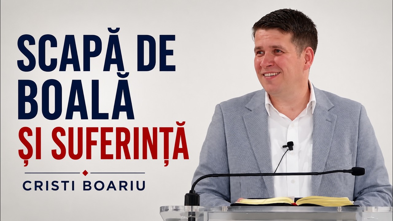Cristi Boariu - Cum să te ferești de boală și suferință - predici pentru suflet