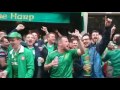 Shane Longs on FIRE!! - Euro 2016 - Ireland fans - Montmarte - Paris France - Irish Fans