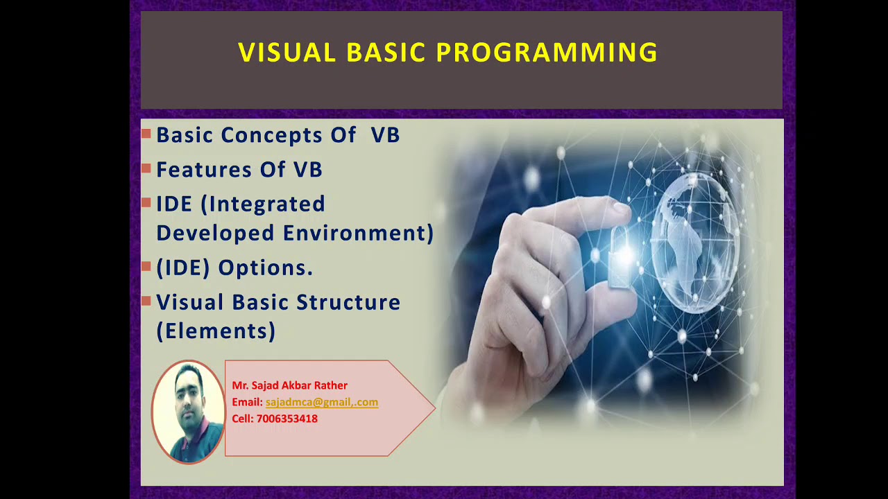 Visual Basic Programing : Background. - YouTube