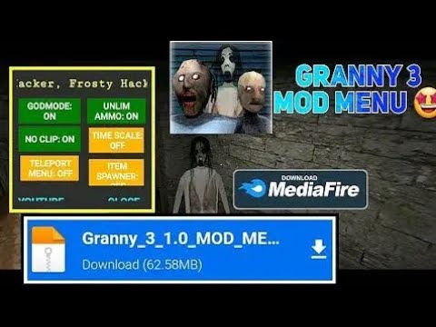 GRANNY CHAPTER 3 HACKED VERSION ll MOD MENU OUTWITT apk DOWNLOAD ll  IVIDSARK 