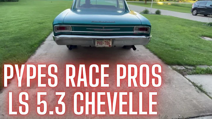 Pypes Race Pro install on 66 Chevelle