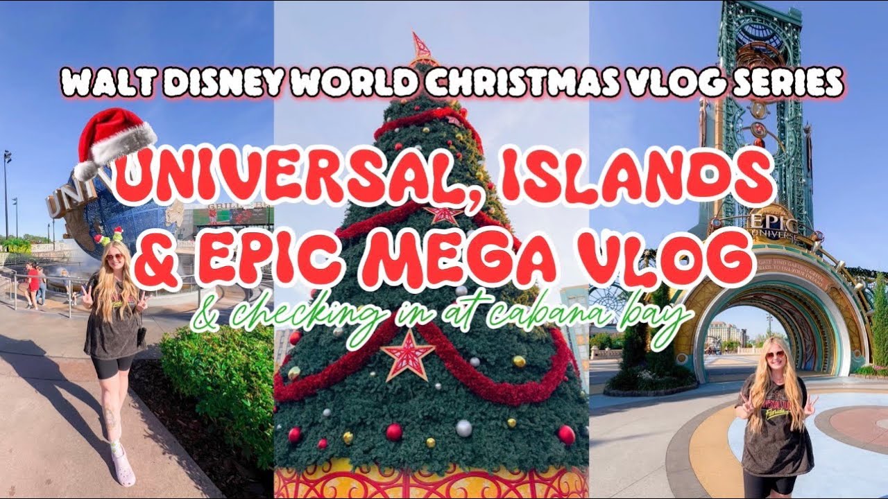 our first time at epic universe! ✨  universal studios & islands mega vlog! #epicuniverse #universal 